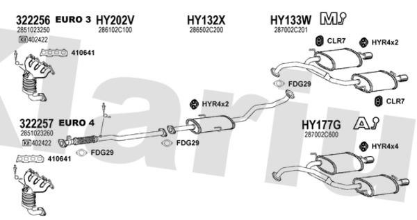  450156U Exhaust system 450156U