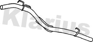 Klarius 142802 Exhaust pipe 142802