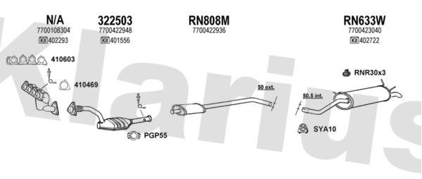  720974U Exhaust system 720974U