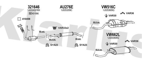  931700U Exhaust System 931700U