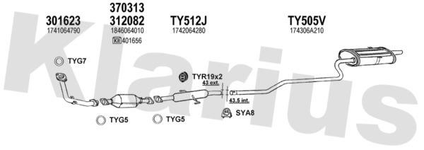  900337U Exhaust system 900337U