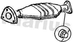 Klarius 370562 Catalytic Converter 370562