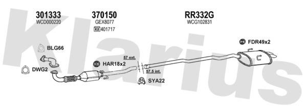  120388U Exhaust system 120388U