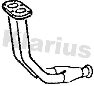 Klarius 301779 Exhaust pipe 301779