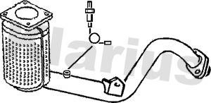 Klarius 322649 Catalytic Converter 322649