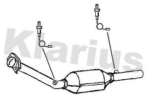 Klarius 322761 Catalytic Converter 322761