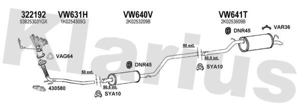  931210U Exhaust system 931210U