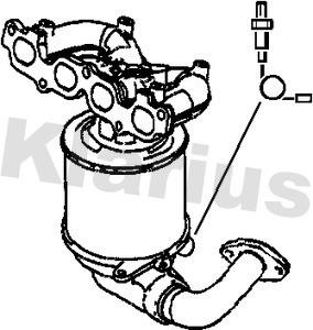 Klarius 322714 Catalytic Converter 322714