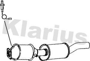 Klarius 370667 Catalytic Converter 370667