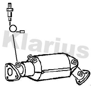Klarius 390228 Diesel particulate filter DPF 390228