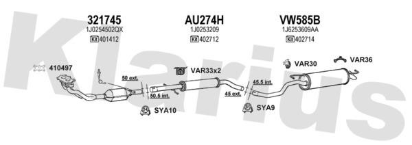  790178U Exhaust system 790178U
