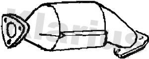 Klarius 380619 Catalytic Converter 380619