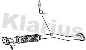 Klarius HY89W Exhaust pipe HY89W