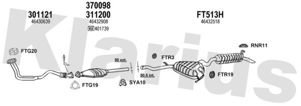  330359U Exhaust system 330359U