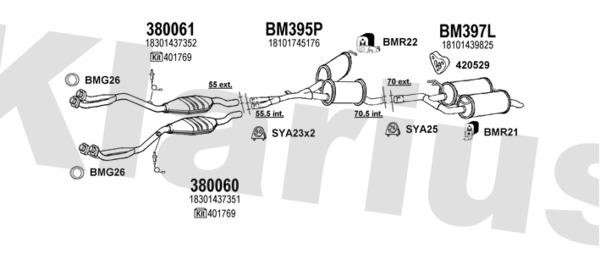  060259U Exhaust system 060259U