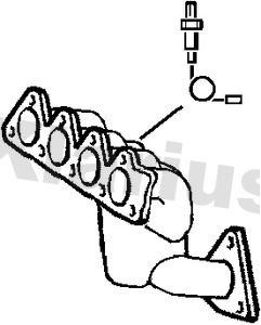 Klarius 380403 Catalytic Converter 380403