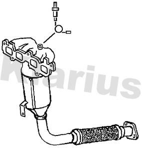 Klarius 380271 Catalytic Converter 380271