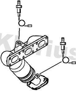 Klarius 322647 Catalytic Converter 322647