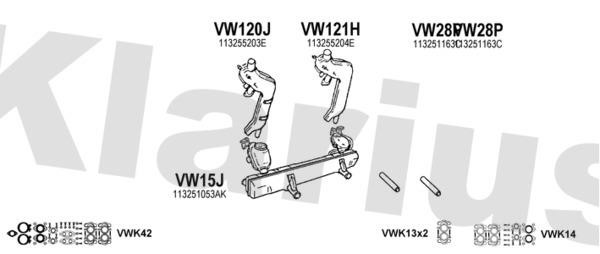  930119U Exhaust system 930119U