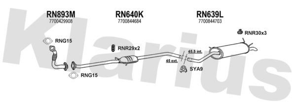  720656U Exhaust system 720656U