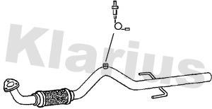 Klarius 130475 Exhaust pipe 130475