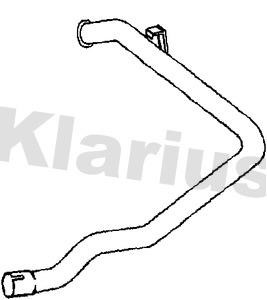 Klarius 150486 Exhaust pipe 150486