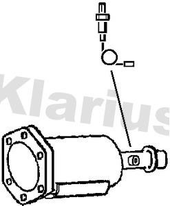 Klarius 399043 Diesel particulate filter DPF 399043