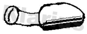 Klarius PS50B Exhaust pipe PS50B