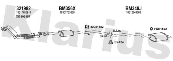  060377U Exhaust system 060377U