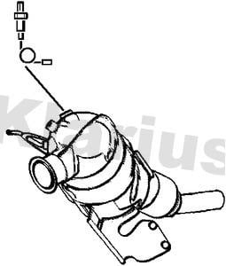 Klarius 390475 Soot/Particulate Filter, exhaust system 390475