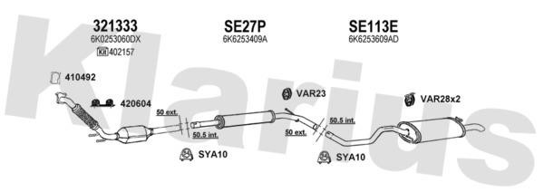  790282U Exhaust system 790282U