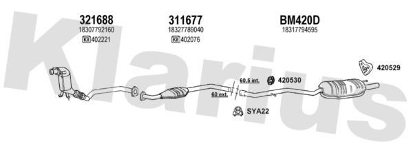  060426U Exhaust system 060426U