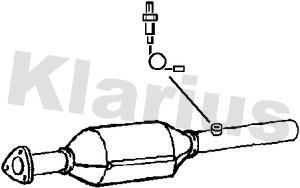 Klarius 370680 Catalytic Converter 370680