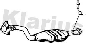 Klarius 380343 Catalytic Converter 380343
