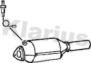 Klarius 312096 Catalytic Converter 312096