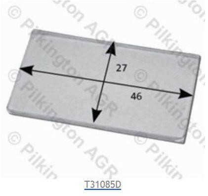 Pilkington 250021738 Gel Pad, optical element 250021738