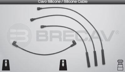 Brecav 25.513 Ignition cable kit 25513