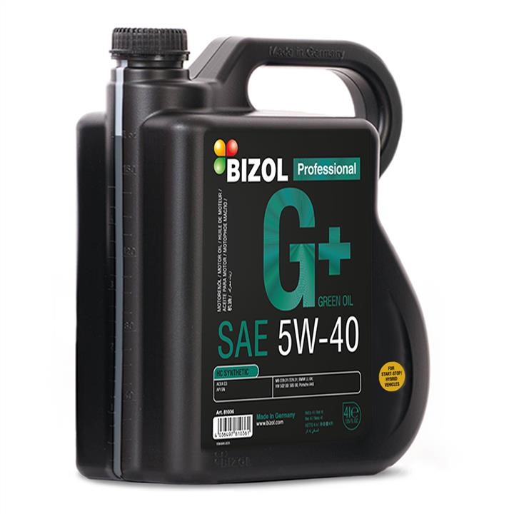 Bizol B81036 Engine oil Bizol Green+ 5W-40, 4L B81036