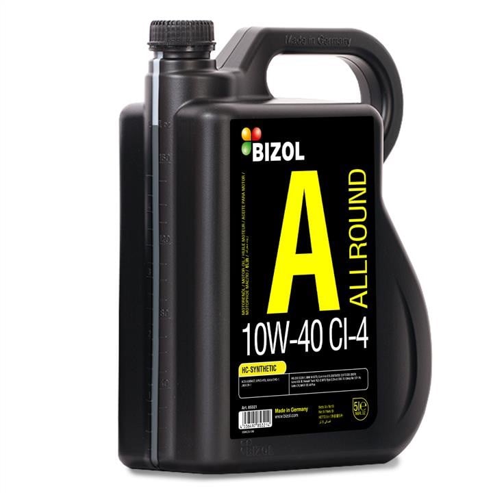 Bizol B85321 Engine oil Bizol Allround 10W-40 CI-4, 5L B85321