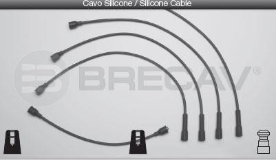Brecav 15.503 Ignition cable kit 15503
