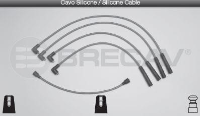 Brecav 15.508 Ignition cable kit 15508
