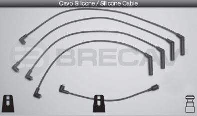 Brecav 29.504 Ignition cable kit 29504