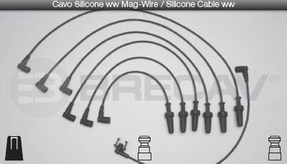 Brecav 11.547 Ignition cable kit 11547
