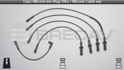 Brecav 10.512 Ignition cable kit 10512