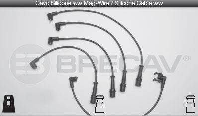 Brecav 11.532 Ignition cable kit 11532