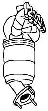 Sigam 61109 Catalytic Converter 61109