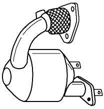 Sigam 38159 Catalytic Converter 38159