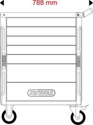 Ks tools Tool Trolley – price [object Object] PLN