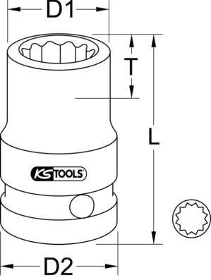 Ks tools Socket head – price [object Object] PLN