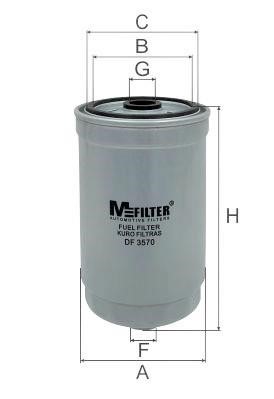 M-Filter DF 3570 Fuel filter DF3570
